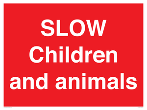 SLOW Children and animals